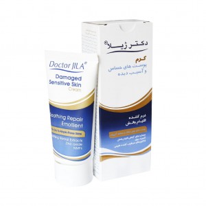 کرم مرطوب کننده پوست خشک و حساس دکتر ژیلا 50 گرم