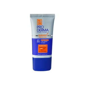 پرودرما کرم ضد آفتاب فاقد چربي آقايان SPF50