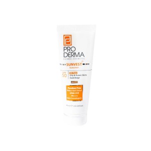 پرودرما کرم ضد آفتاب فاقد چربي بژ روشن SPF50
