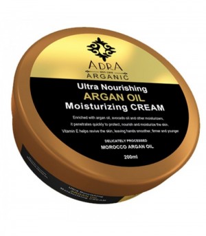 کرم مرطوب کننده آدرا مدل روغن آرگان حجم 200 میلی لیتر