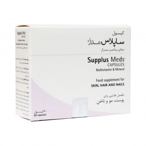 کپسول مولتی مینرال ساپلاس مدز طبیعت زنده 60 عدد