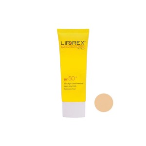 لیپورکس کرم ضدآفتاب رنگی پوست خشک حساس SPF50