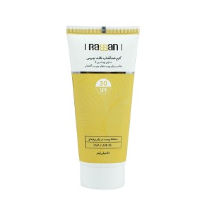 کرم ضد آفتاب فاقد چربی SPF30 راسن مناسب پوست چرب و آکنه دار ۵۰ میلی لیتر