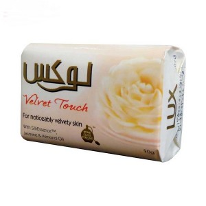 صابون شستشو لوکس مدل روغن بادام و گل یاس وزن 90