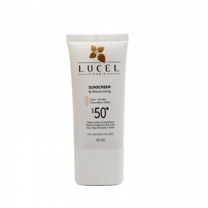 کرم ضد آفتاب رنگی SPF50 لوسل مناسب پوست خشک و معمولی