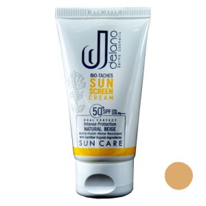 ضد آفتاب رنگی  SPF50 پوست نرمال و خشک دلانو