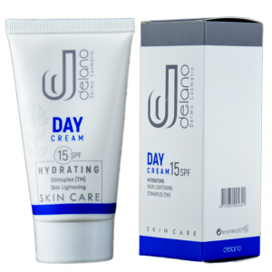 کرم روشن کننده روز با SPF15 دلانو