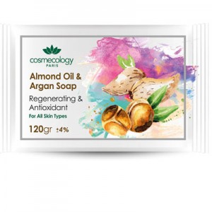 صابون جوان کننده روغن بادام و آرگان کاسمکولوژی 120 گرم