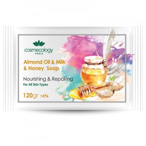 صابون روغن بادام و شیر و عسل کاسمکولوژی - 120 گرم