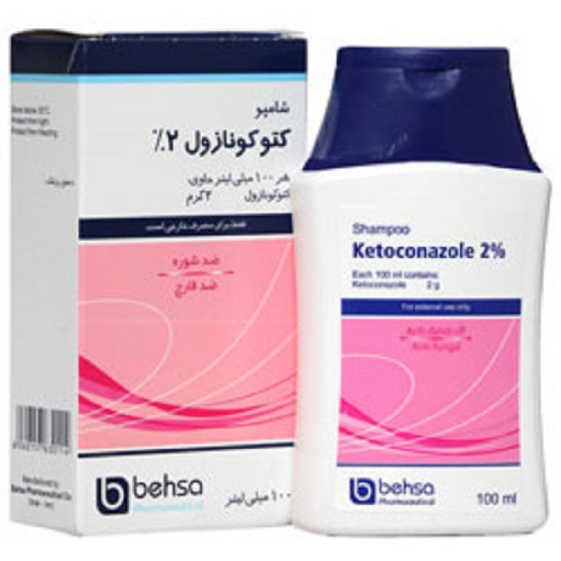 شامپو کتوکونازول 2% بهسا 100 میلی لیتر