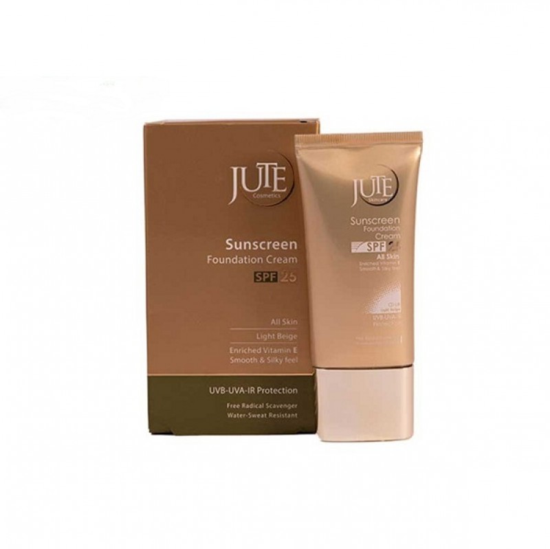 کرم ضد آفتاب رنگی SPF25 مناسب انواع پوست ژوت-بژ روشن