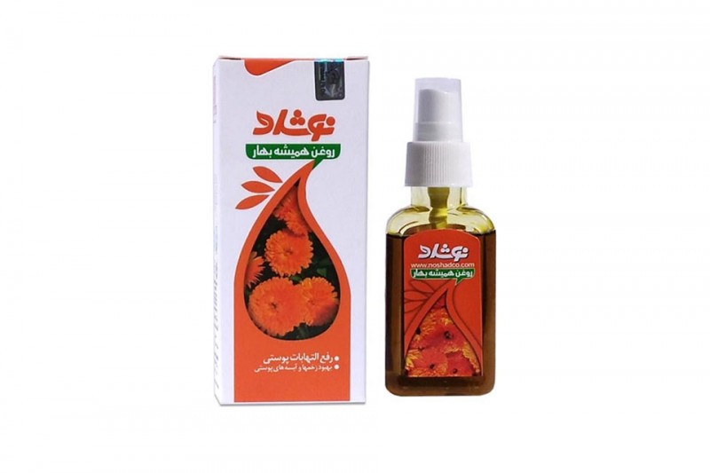 روغن هميشه بهار 37ميل نوشاد گنجينه عصاره طبيعت